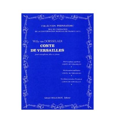 Conte de Versailles (sax alto & piano)