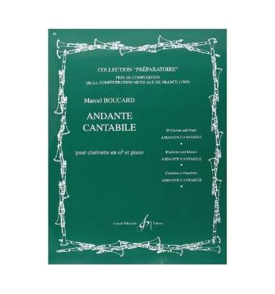 Andante cantabile (clarinette et piano)