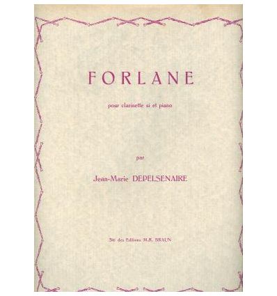 Forlane (clarinette et piano)