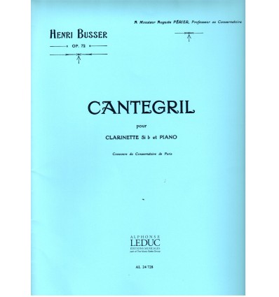 Cantegril op.72 (cl & pno) PP