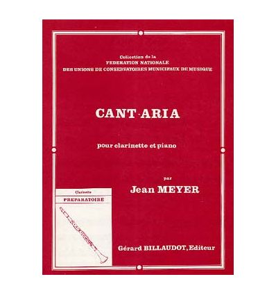 Cant-Aria (clarinette et piano)
