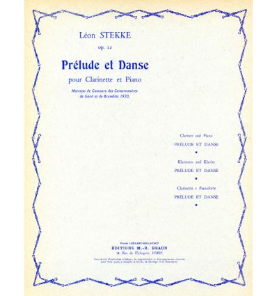 Prelude et danse op.12