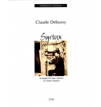 Syrinx (arr. bass clarinet solo) ed. June Emerson....