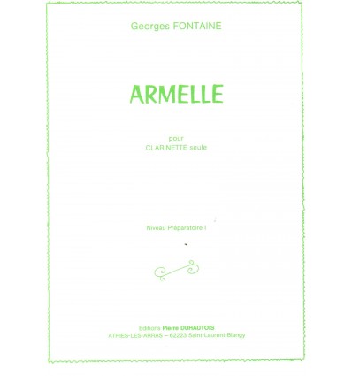 Armelle (niv. Prép. 1, Clar. seule) P3