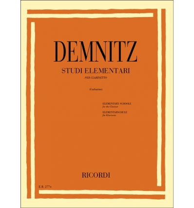 Studi Elementari per Clarinetto, ed. Ricordi