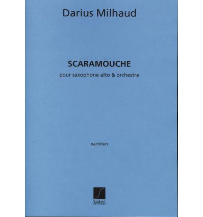 Scaramouche : conducteur sax & orchestre