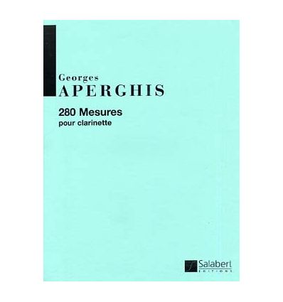 280 Mesures pour clarinette (sib)(1979, nouv. ed. ...