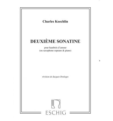 Sonatine op.194/2 (partie SAX seul) (acheter aussi...