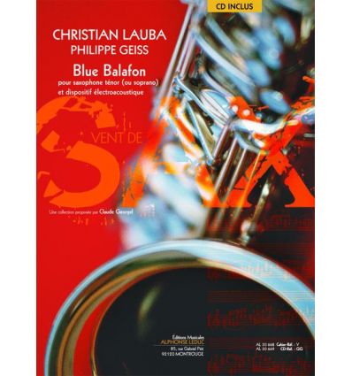 Blue Balafon (Score saxophone + CD)