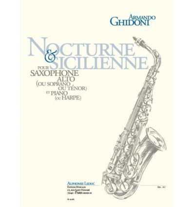 Nocturne et Sicilienne (Alto Saxophone, Piano)