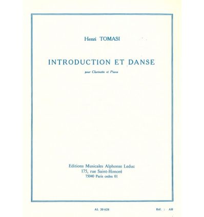 Introduction et danse (cl & pno)