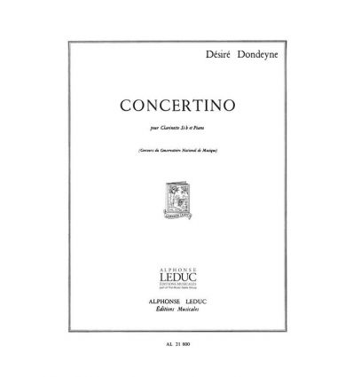Concertino (clarinet and piano)