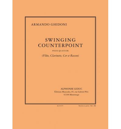 Swinging Counterpoint (quatuor flute, clarinette, ...