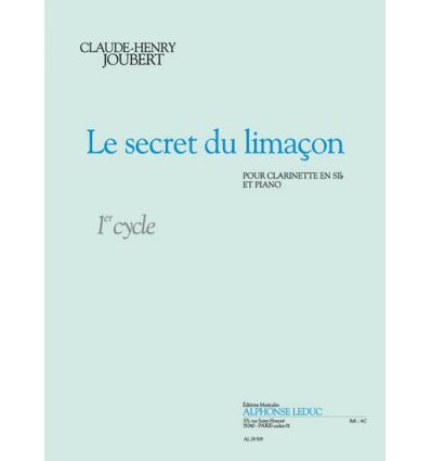 Le Secret du limaçon (cl & piano, 1er cycle)