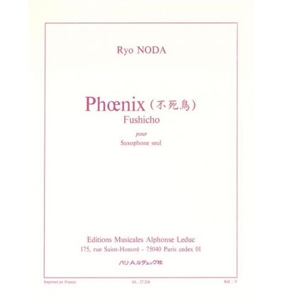 Phoenix Fushicho (sax seul)