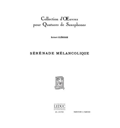 Sérénade mélancolique (4 sax SATB)