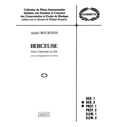 Berceuse (clarinette et piano, 1er cycle A: Concou...