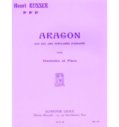 Aragon (clarinette et piano) On Spanish popular tu...