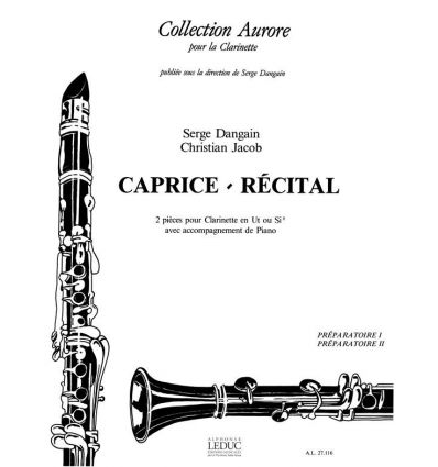 Caprice-Recital (cl. sib ou cl. ut et piano) par S...