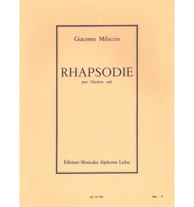 Rhapsodie (Clar. seule)