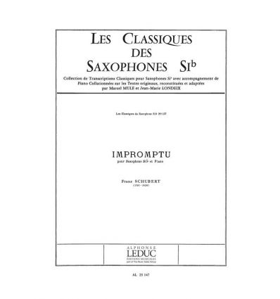 Impromptu (Sax sib et piano)