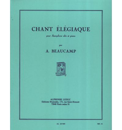 Chant élégiaque (niveau 2ème annee)