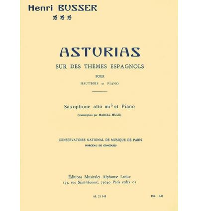 Asturias (sax alto & piano) CMF 2017, 3e cycle A, ...