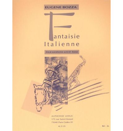 Fantaisie italienne (sax alto & piano, arr. Marcel...