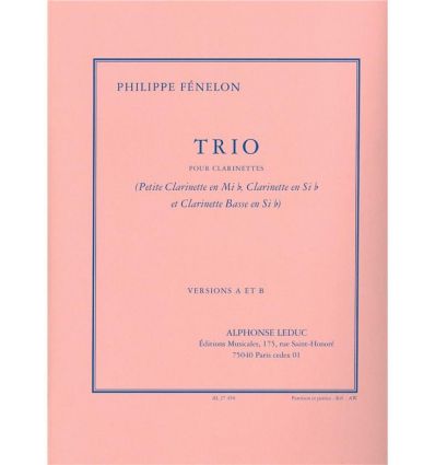Trio (3 cl.: mib, sib, basse) versions A & B