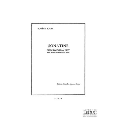 Sonatine pour 4 cl. : Parties (Quat. A vent)