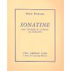 Sonatine (Cl. & bn)