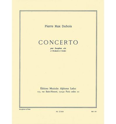 Concerto (Sax & piano)