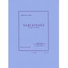 Variations (4 sax SATB) part. & parties