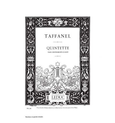 Quintette (A vent) : Partition & parties. Ed. Orig...