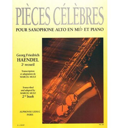 Pieces celebres 2e recueil (Sonates 1, 4 & 6 fl & ...