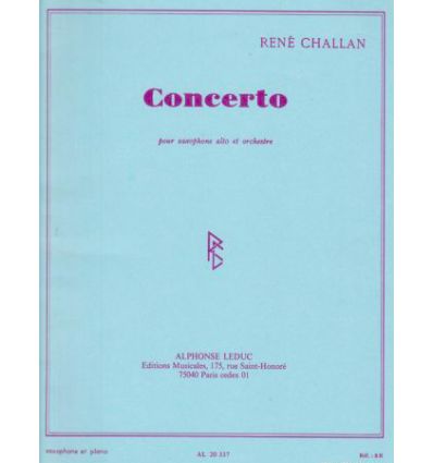 Concerto (Sax & piano) (8e a.)