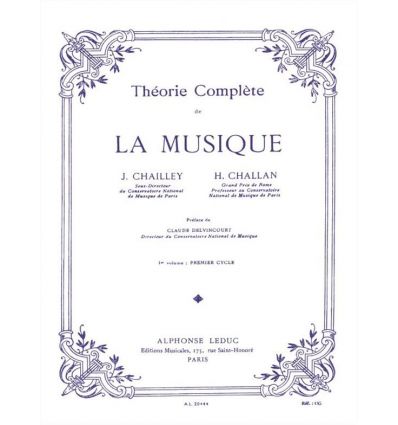 Théorie complète de la musique Vol.1