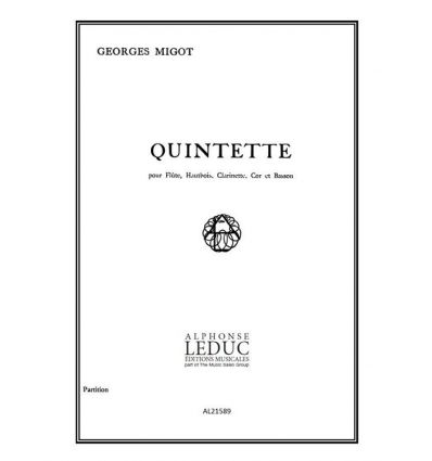Quintette (A vent) : Partition
