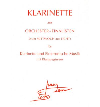 Clarinet (1995/96) from Orchestra Finalists, for c...