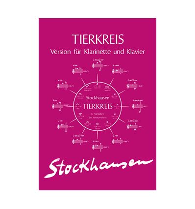 Tierkreis (Zodiac) Version cl & piano