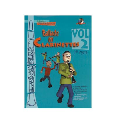 Ballade en clarinettes vol.2+CD (1er cycle)