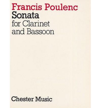 Sonate (Clarinette et basson = clarinet and bassoo...