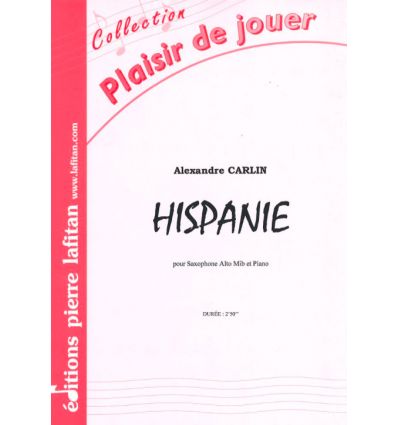 Hispanie (sax alto ou tenor & piano) (CMF 2003 : p...