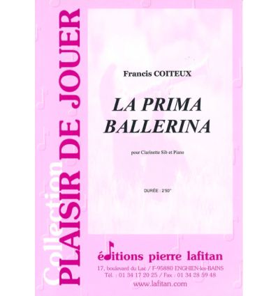 La Prima Ballerina (clarinette et piano, élémentai...