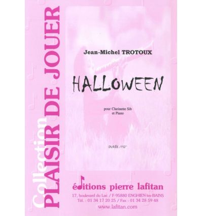 Halloween (cl. & piano) FFEM 2006: 1ere année 1er ...