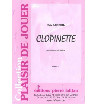 Clopinette (cl & piano) (FFEM 2006: 2e année 2e cy...