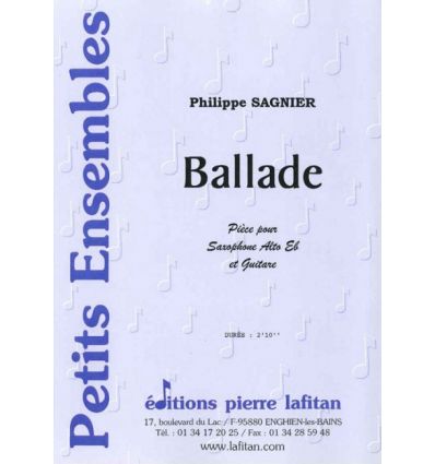 Ballade (sax alto & guitare)