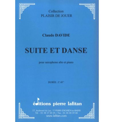 Suite et danse (sax alto & piano)