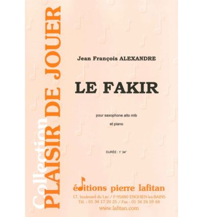 Le Fakir (débutant) sax & piano