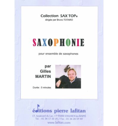 Saxophonie, pour ensemble de saxophones (14 voix),...